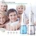 Buy Cordless Water Flosser 300ML - Portable Dental Oral Irrigator | Rechargeable Teeth Cleaner with 3 Modes - Space Saving Design - Buy Online on GoSupps.com
