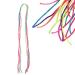 Buy JUSTFOX 8 Colorful Rainbow Braiding Cords - Perfect for Crafting & DIY Projects - Buy Online on GoSupps.com
