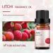GREENSLEEVES Litchi Essential Oil 10ml - 100% Pure Organic Aromatherapy Diffuser Oil with Litchi Scent - Buy Online on GoSupps.com