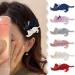 Yusier 4 Pack Acrylic Cute Cat Hair Clips for Women and Girls - Duckbill, Shark, Starry Sky Patterns - Hair Decoration Set - Buy Online on GoSupps.com