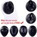 CHUANCI 1PC Soft Silicone Body Part Model Human Ear Mouth Eye Tongue Navel Model Display Puncture Display Simulation for Jewelry Display Teaching Tool (1PC Coffee Color Right Ear) - Buy Online on GoSupps.com