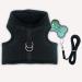 PUPTECK Soft Mesh Cat Vest Harness & Leash Set - Escape Proof for Cats, Small Dogs, Rabbits - X-Large, Black - Buy Online on GoSupps.com