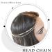 Fstrend Boho Layered Head Chain - Sparkling Rhinestone Headpiece (Gold) for Women | Wedding Crystal Jewelry, Halloween Accessory - Buy Online on GoSupps.com