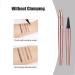 2024 New Magic Eyebrow Pencil 3D Waterproof Microblading Eyebrow Pencil Contouring Pen 4-Tipped Precise Brow Pen for Women and Girl (Black) - Buy Online on GoSupps.com