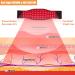 Naviocean Red Infrared Light Therapy Belt - Pain Relief Wrap with Timer for Back, Shoulder, Knee Joints - 660NM 850NM Near-Infrared LED Light Device - Buy Online on GoSupps.com