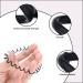 Tadipri Telephone Cable Hair Scrunchie Elastic Hair Band 9 Pieces 3 Colours Spiral Telephone Cable Large Anti Split Ends Braid Elastic Fitness Hair Band Spiral Small for Girls and Women - Buy Online on GoSupps.com