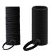 150 pieces hair ties women 2.5 cm metal-free hair ties and 4 cm cotton hair ties black hair ties for women men children