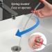 Sewer Cleaning Hook & No Need for Chemicals Bendable Hose Kitchen Drain Cleaning Hook for Litter Pick Snake Drain Clog Remover for Sewer Toilet Kitchen Sink (300cm/118.1in) - Buy Online on GoSupps.com