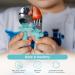 Grabease Stainless Steel Fork Knife & Spoon Set for 18m+ | Teal | Safe & Easy for Kids - Buy Online on GoSupps.com