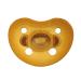 GOLDI Natural Heart Shape Pacifier Soother - 100% Latex for Babies (0-3 Months) - Safe & Comfortable - Buy Online on GoSupps.com