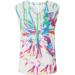 Shop Routinfly Women's Casual Loose V-Neck Tie-Dye Sleeveless Sweater Tops - Summer Sexy Tank Blouse - Buy Online on GoSupps.com
