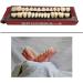 Rehoof Acrylic Resin Art Teeth | 2 Sets of Upper & Lower Dentures | Synthetic Resin for Replacement Halloween DIY Projects | 56 Pieces - Buy Online on GoSupps.com