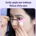 Silicone Eyeliner Stencils Eye Makeup Aid Eyebrow Eyeliner Shaper Assistant Beauty Tool Face Cream Mask Applicator Makeup Tool One Size Pink - Buy Online on GoSupps.com