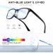 konqkin 3-Pack-Blue-Light-Blocking-Glasses-Women & Men Computer Gaming Glasses Computer Screen Filter Glasses Anti Headache Eye Strain Glasses Lightweight Eyeglasses for TV Phone 1-black+transparent+leopard - Buy Online on GoSupps.com