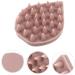 Fomiyes Silicone Bathing Brush Set - 3-Piece Scalp Massage & Body Brushes | Perfect Birthday Gift in Pink | Hair Grip & Shampoo Scrubber - Buy Online on GoSupps.com