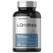 L Ornithine 1500mg | 120 Capsules | Non-GMO & Gluten Free Supplement | Free Form L-Ornithine | by Horbaach