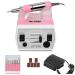 Véfaîî Nail Drill Electric Nail File, JD700 Nail Drills for Acrylic Nails Professional 30000RPM Manicure Tools Acrylic Nail Drill for Nail Dip Kit Acrylic Powder Poly Nail Gel B-01 pink