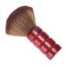 DOITOOL Barber Tools Hair Cutting Hairdressing Brush Large Barber Brush Barber Face Brush Wooden Handle Brush Duster Hairstyling Tool Red Neck Hair Brush Bamboo