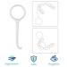 SOLID Orthodontic Retainer Case with Braces Removal Tool - Dark Blue | Dental Mouth Guard Denture Brace Retainer Case for Invisible Braces Correction - Buy Online on GoSupps.com