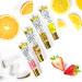 HerMINE Hydrating Lip Oil with Argan oil & Vitamin E Clear Long Lasting Nourishing Lip Oils Moisturizing Gel Multi-Packs Softening Clear Oil 4 Pack