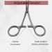 Multipurpose Long Hemostat Forceps with Fully Serrated Jaws Rochester Pean Comes in Stainless Steel for Holding Objects Feeding Reptiles Mechanical Repairs & other Outdoor Activities - 10" CURVED - Buy Online on GoSupps.com
