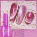 7.5ML Fantasy Gemstone Cat Eye Nail Gel Polish Holographic Semi Permanent Soak Off Sparkling Nail Varnish Aurora UV Gel - (Color: A006)