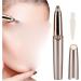 Buy Electric Eyebrow Trimmer Pen - Painless Facial Hair Remover for Women | Mini Shaver Razors in Gold | International Shipping Available - Buy Online on GoSupps.com