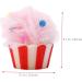 Buy 2pcs Cartoon Ice Cream Bath Balls - Soft Bath Loofah Sponges | Perfect for Men & Women | Fun Shower Puff for Relaxing Cleansing - Buy Online on GoSupps.com