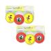 Navika Golf Balls - Golf Chicks Combo 6 Pack (Golfaholic, A Woman's Place is on The Golf Course)