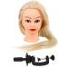 Lurrose wigs wig make -up manure doll with clip straight hair dressing hair braid manikin manikin braids dreadlocks sorted color 3.