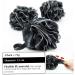 3Pcs Eco-Friendly Large Bath Loofah Sponge - Body Scrubber & Exfoliator for Smooth Skin (Black) | International Shipping Available - Buy Online on GoSupps.com