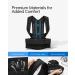 AEVO Compact Posture Corrector for Men & Women | Adjustable Upper Back Brace for Clavicle Support & Pain Relief | Invisible Comfortable Back Straightener - Buy Online on GoSupps.com