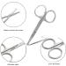 3pcs Small Eyebrow & Nose Hair Scissor Set for Facial Hair Grooming - Unisex Grooming Scissors for Beard, Moustache, Eyelash and Nail Trimming - Buy Online on GoSupps.com