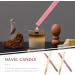 Lurrose 8Pcs Aromatherapy Belly Button Candle Navel Massage Tools for Home - Buy Online on GoSupps.com
