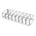 OKVGO Acrylic Cosmetic Organizer for Eyeshadow Blush Highlighter Powder Makeup Holder (Clear 8 Compartments)