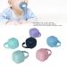 Pack of Non-Toxic Pacifier & Nipple Protector Covers - Safe Holder Containers for Babies in 6 Colors | International Shipping Available - Buy Online on GoSupps.com
