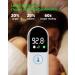 COOCEER Ear Forehead Thermometer for Adults and Kids - Touchless Temperature Measurement for Family - Fast, Easy, Accurate Digital Fever Thermometer - Buy Online on GoSupps.com