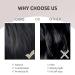 Onpep Darkest Brown Bob Wig with Bangs - Short Shoulder Length Straight Synthetic Wig for Women - Heat Resistant Natural Color - Buy Online on GoSupps.com