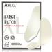 AUSLKA Large Blemish Patches - 22 Strips Hydrocolloid Patches - XL Spot Control Cover - Zit Breakouts - Hydrocolloid Spot Dots - Face and Body Patch 1 count (Pack of 22)
