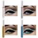Go Ho 8 Colors Glitter Liquid Eyeliner Set - Colorful, High Pigmented, Long-lasting Waterproof Eyeliners for Women (03) - Buy Online on GoSupps.com