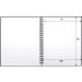 EBIVEN 9x12 Marker Paper Sketchbook - 120 GSM, 60 Sheets Hardcover Spiral Bound for Drawing, Sketching, Coloring - Buy Online on GoSupps.com