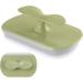 Bathroom Sponge Cleaner - Bathroom Cleaning Sponge with Handle | Shower Cleaning Sponge | Non-Scratch Bathroom Sponge | Handheld Scrub Brush | Best Sponge for Hard Water Stains Tiles Soap Scum Green - Buy Online on GoSupps.com