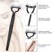 Eyelash Brush Eyelash Comb Eyebrow Brush Eyelash Separator Mascara Applicator Eyelash Definer with Comb Cover Designed Cosmetic Brushes Tool/51 Black - Buy Online on GoSupps.com