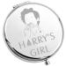 TIIMG Singer Song Lover Fans Merchandise Harry s Girl Compact Mirror Lyrics Inspired Gift Album Gift Music Gift for Fan (Harry's Girl)