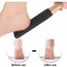 Foot File Foot Scrubber Dead Skin Remover Foot Callus Remover with Wooden Handle for Removes Hard Dead Skin Dry Calluses Rough and Cracked Corn Feet (Black) - Buy Online on GoSupps.com