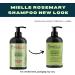 Rosemary Mint Hair Shampoo (pack of 2) Bundle with JONEX SCO Scalp Massager Hair Brush for Scalp Scrub 2 Shampoo+1 Hair Scalp Massager - Buy Online on GoSupps.com