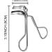 Eyelash Curlers - Professional Metal Lash Curler with 4 Silicone Refill Pads | Silver Makeup Tool - Buy Online on GoSupps.com
