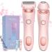 Silkbabe Shaver - On The Go Lady Shaver Bikini Trimmer for 2 in 1 Electric Shaver Razors for Women Wet & Dry Epilator Female Shaver for Private Area (Pink *1)
