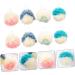 Buy Housoutil 8pcs Color Matching Bath Balls & Exfoliating Sponges - Ideal Shower Poufs & Loofahs for a Luxurious Bath Experience | International Shipping Available - Buy Online on GoSupps.com