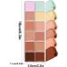 Foundation Concealer Palette - Concealer Makeup Creamy Texture Fusionable High Coverage for Young Women Girls Family Friends - Buy Online on GoSupps.com